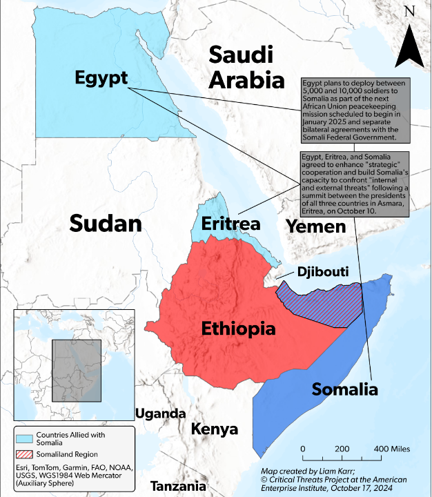 Africa File, October 17, 2024: Egypt-Eritrea-Somalia Summit; Challenges with Tigray Peace Process